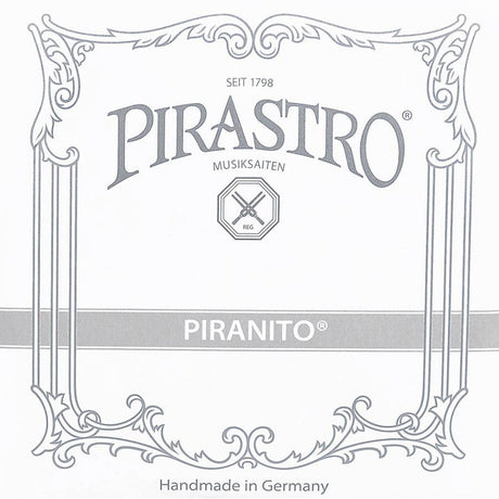 Pirastro P615340 violin string D-3 3/4+1/2 medium, steel core, chrome steel