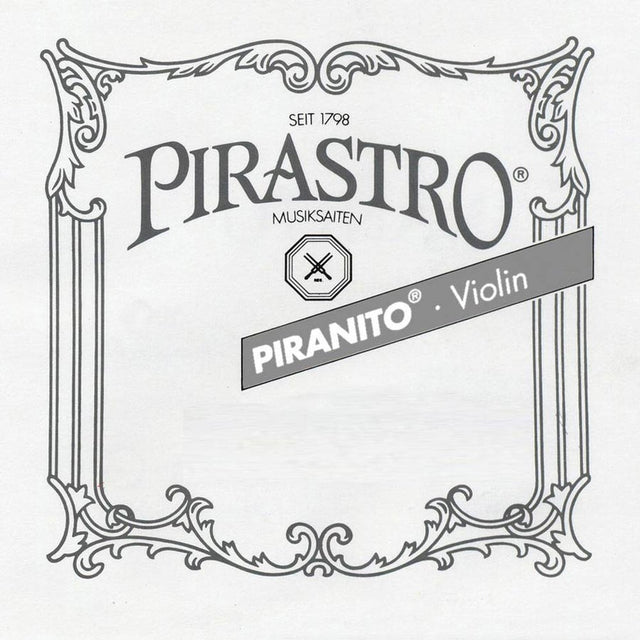 Pirastro P615380 violin string D-3 1/16+1/32 medium, steel core, chrome steel