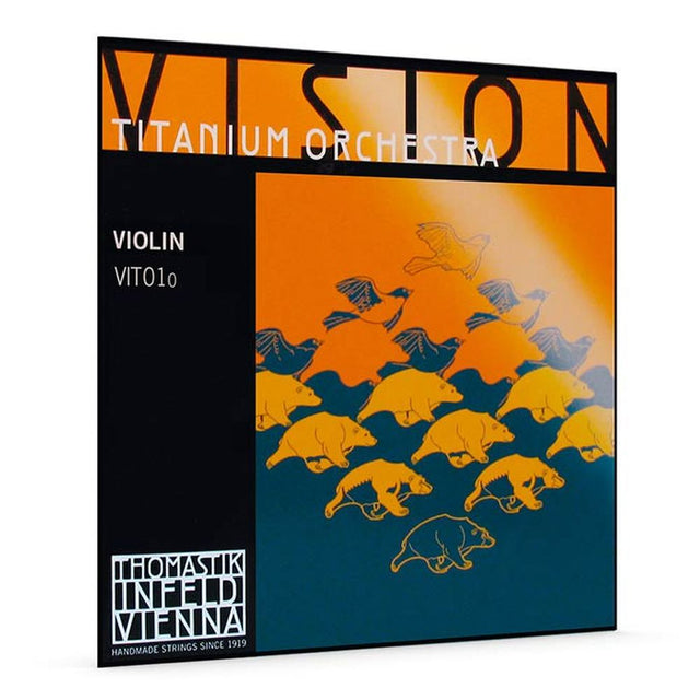 Thomastik Infeld VIT-01-O violin string E-1 4/4, stainless steel, titanium design tm