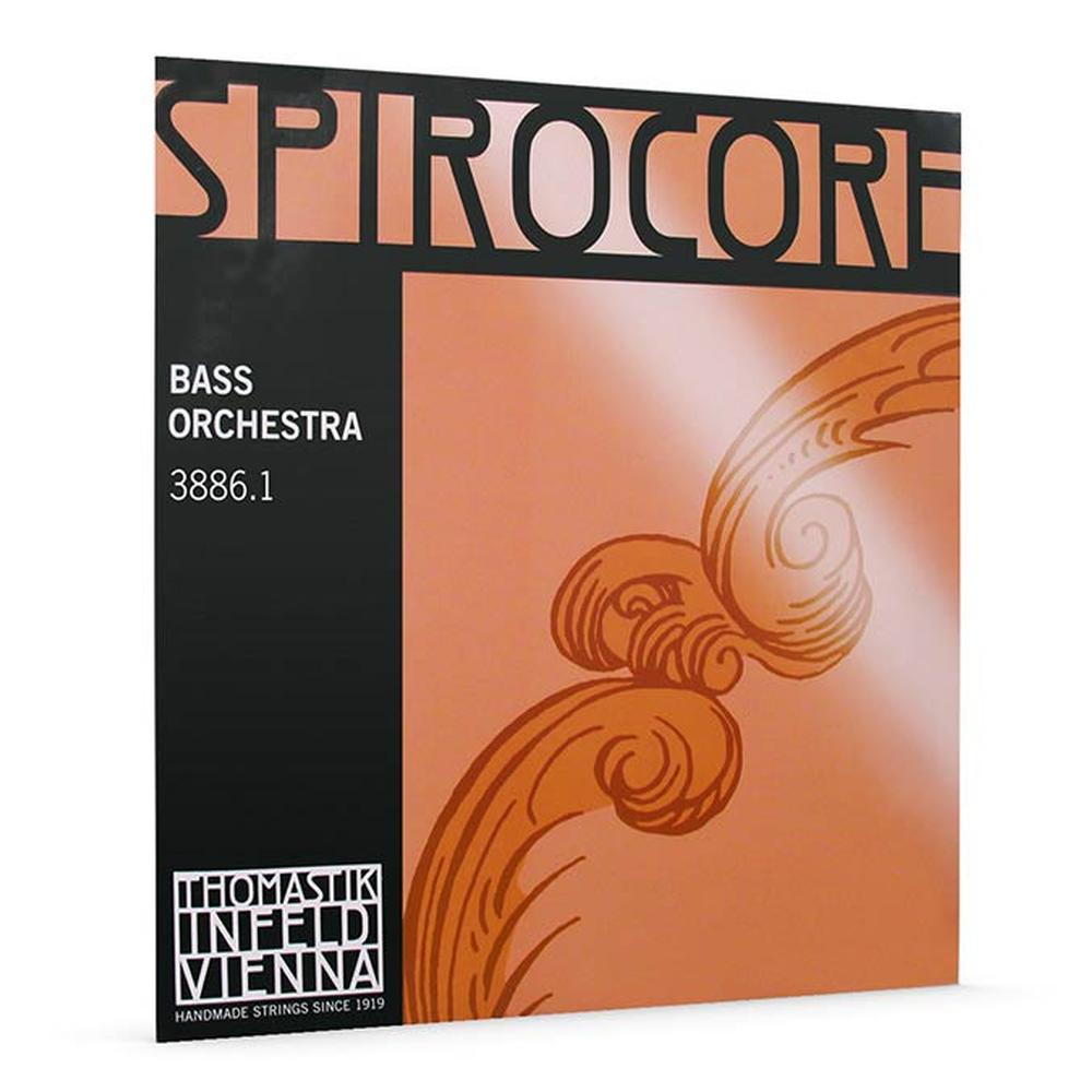 Thomastik Infeld THS-3886-1 double bass string A-1 solo 3/4 string lenth 106cm , spiral core, chrome