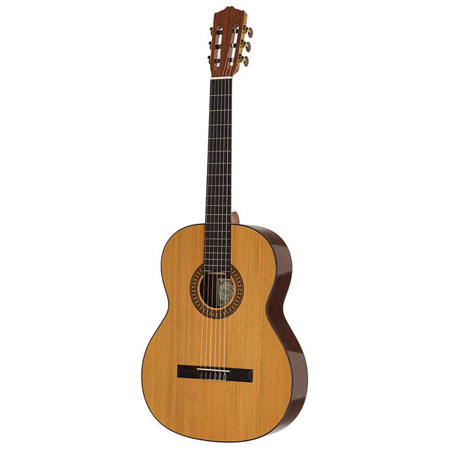 Salvador Cortez CC-22L – Linkshandige klassieke gitaar met massief ceder bovenblad en sapele body