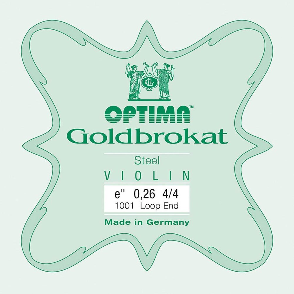 Optima 1001-ML E-1 string for violin 4/4, steel, loop end