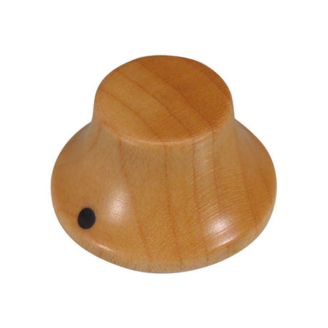 Boston KWM-320 houten bell knop met wijzer, esdoorn, 25x14mm