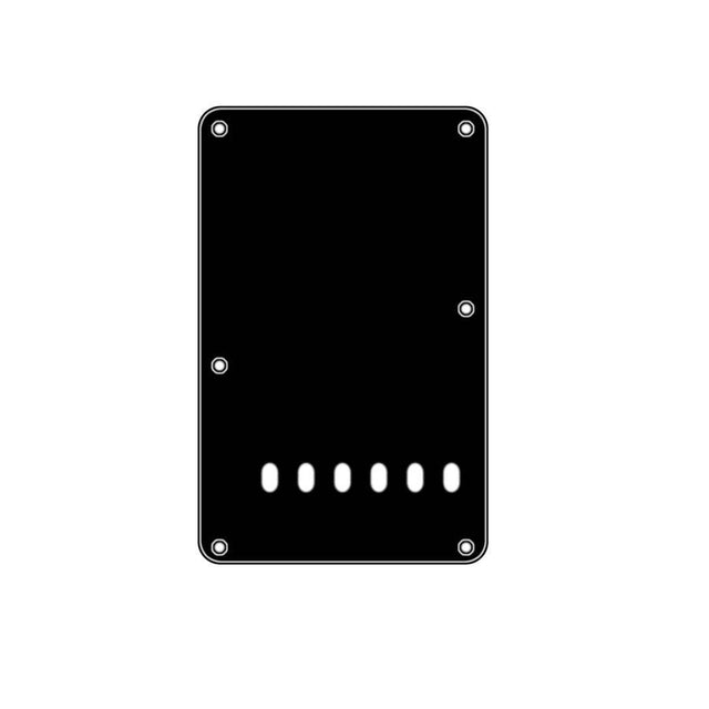 Boston BP-313-B back plate, string spacing 11,2mm, 3 ply, standard Stallion, 86x138mm, black