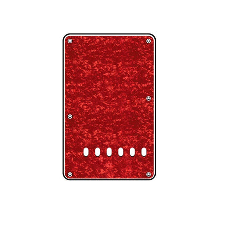 Boston BP-313-PR back plate, string spacing 11,2mm, 3 ply, standard Stallion, 86x138mm, pearl red