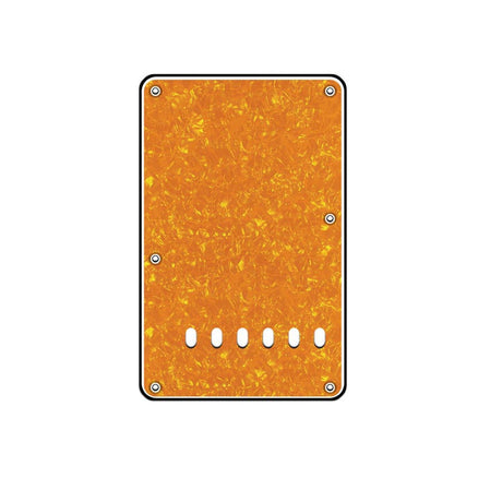 Boston BP-313-PY back plate, string spacing 11,2mm, 3 ply, standard Stallion, 86x138mm, pearl yellow