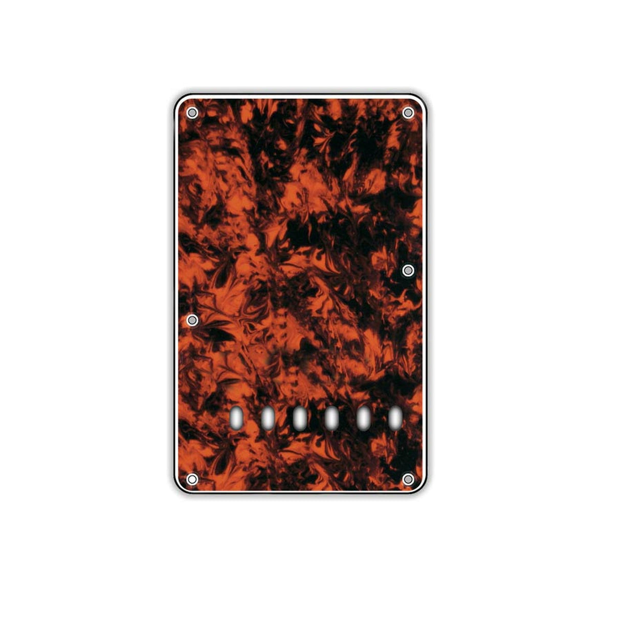 Boston BP-313-MO back plate, string spacing 11,2mm, 3 ply, standard Stallion, 86x138mm, marble orange