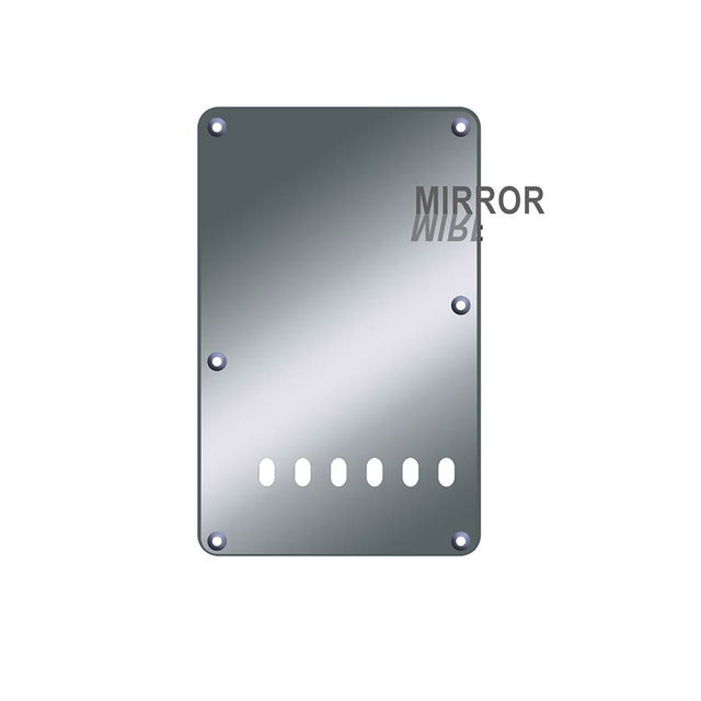 Boston BP-213-MC back plate, string spacing 11,2mm, 2 ply, standard Stallion, 86x138mm, mirror chrome