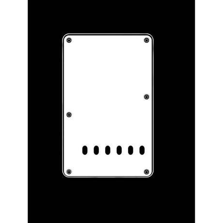 Boston BP-313-VW back plate, string spacing 11,2mm, 3 ply, standard Stallion, 86x138mm, vintage white