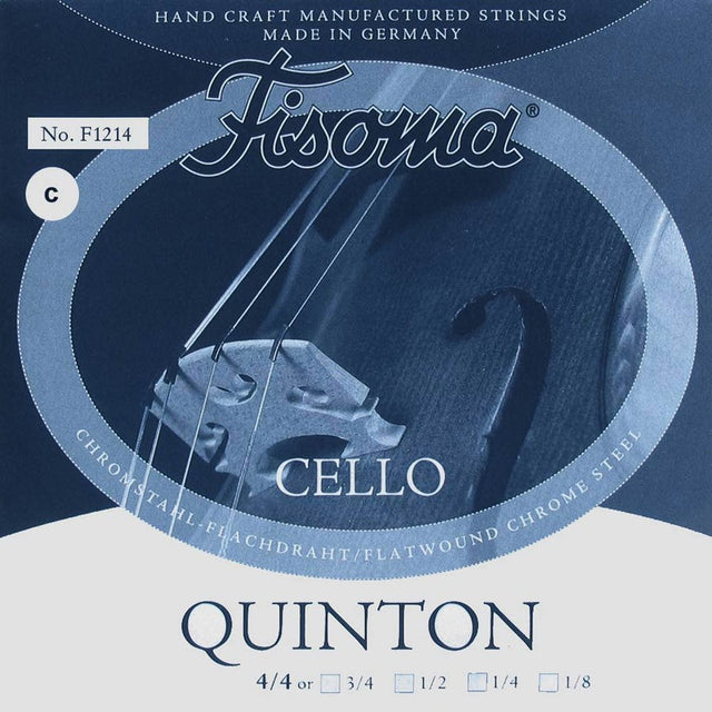 Fisoma F-1214 cello string C-4 4/4, steel & chrome steel