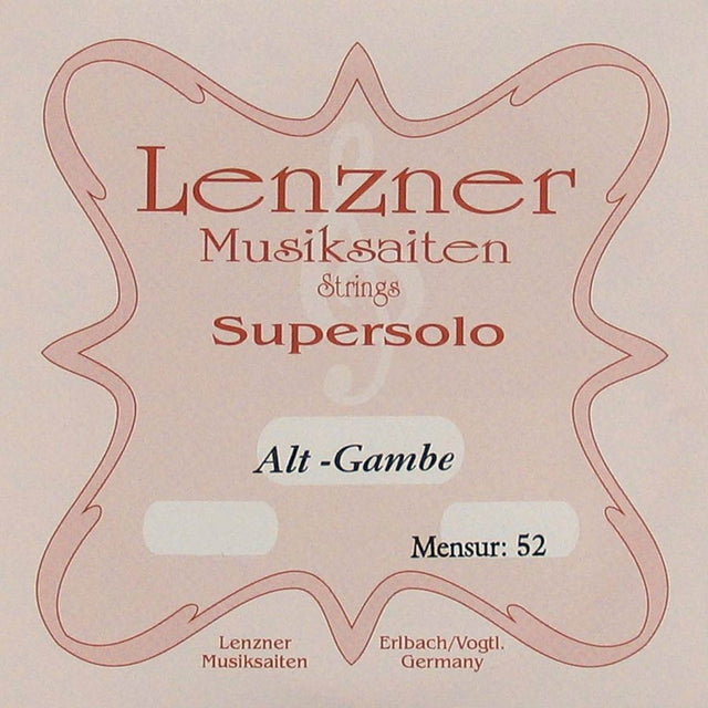 Lenzner LAG-A3 A-3 string for alto viola da gamba, gut, scale: 52 cm.