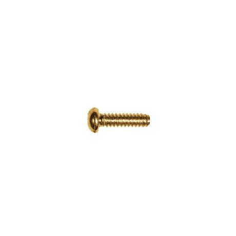 Boston SS-20-G switch bolt, 3,4x12mm, 12pcs, dome head, 6-32 thread for USA lever switches, gold