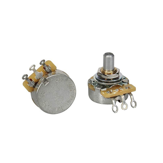 CTS USA CTS1MEG-A58 potentiometer, short .250" bushing for pg mount, 3/8" diam. 1000K audio solid shaft