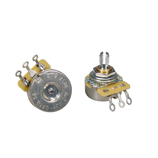 CTS USA CTS-A56/20 potentiometer 20 pcs bulk pack,dished back, short 250K audio