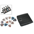 Boston PP-312 pick pouch, zwart, synthetisch, met 12 gedessineerde plectrums