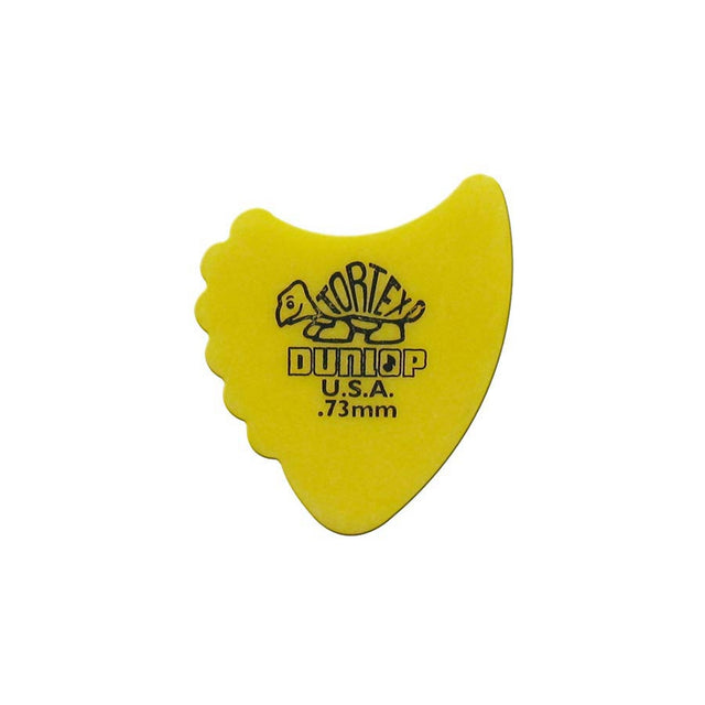 Dunlop 414-R-73 0.73 mm. plectra, geel, 72-pack