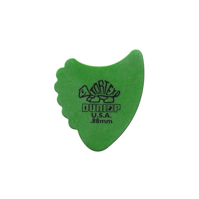 Dunlop 414-R-88 0.88 mm. plectra, groen, 72-pack