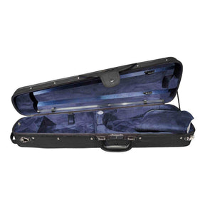 Leonardo VC-1434-BU Student Series vioolkoffer gevormd 3/4 hout zwart