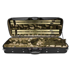 Leonardo VAC-47-BG Pro Series altvioolkoffer oblong verstelbaar zwart groen