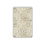 Boston BP-413-PW back plate, string spacing 11,2mm, 4 ply, standard Stallion, 86x138mm, pearl white