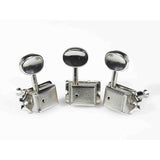 Wilkinson 162-NL Stemmechanieken voor gitaar, vintage F-style, 6x links, nikkel, split as