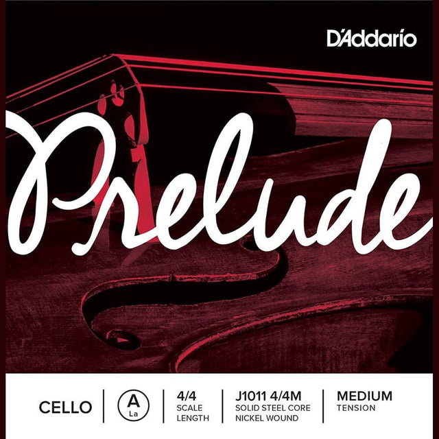 D'Addario J1011-44M cello string A-1 4/4, medium, steel, compound wound