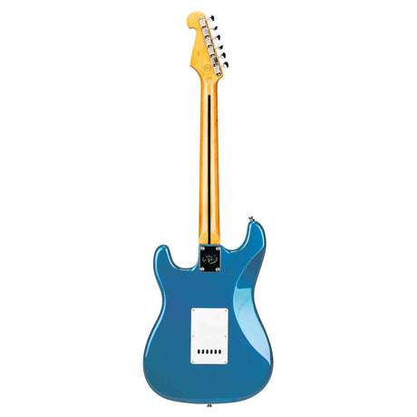 SX SST57-LPB elektrische gitaar – 3 single coils, vintage tremolo, Lake Placid Blue + tas