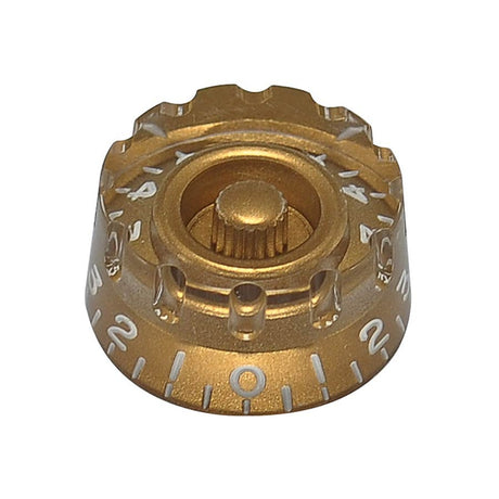 Boston KG-116 Speed Knob - Transparant Goud voor Inch Type Pot Shaft