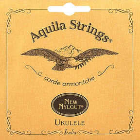 Aquila AQ-4U sopraan ukulele snaren set, regular tuning, G-C-E-A
