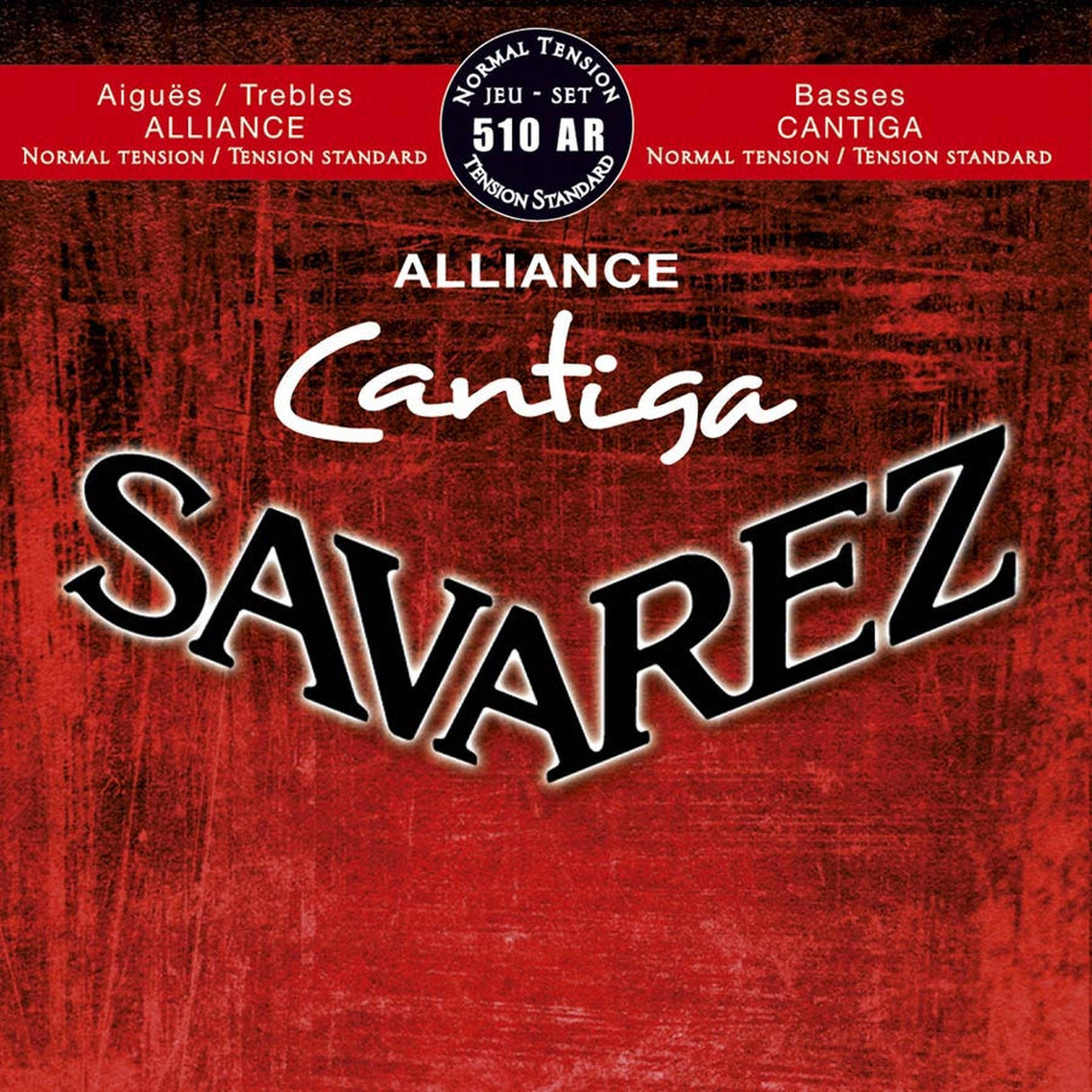 Savarez 510-AR snaren set classic, KF composite fiber, Cantiga basses, normal tension