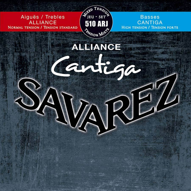 Savarez 510-ARJ snaren set classic, KF composite fiber, Cantiga basses, hybrid tension