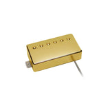 Boston VHB-57-NGD humbucker pickup, Alnico 5 balk, gevlochten afgeschermde bedrading, gewaxte emaille draad, 8.0K hals, goud