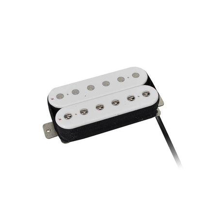 Boston PHB-90-BWH humbucker pickup, Alnico 5 balk, 4 geleiders, gewaxte formvar draad, 15.0K brug, wit