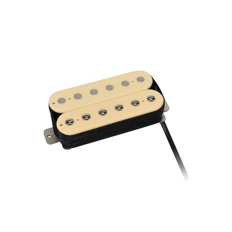 Boston PHB-90-BIV humbucker pickup, Alnico 5 balk, 4 geleiders, gewaxte formvar draad, 15.0K brug, ivoor