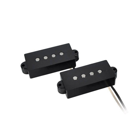 Boston VPB-57-BK split coil humbucker pickup Alnico 5 staven zwarte fiber bobbins gewaxte formvar draad