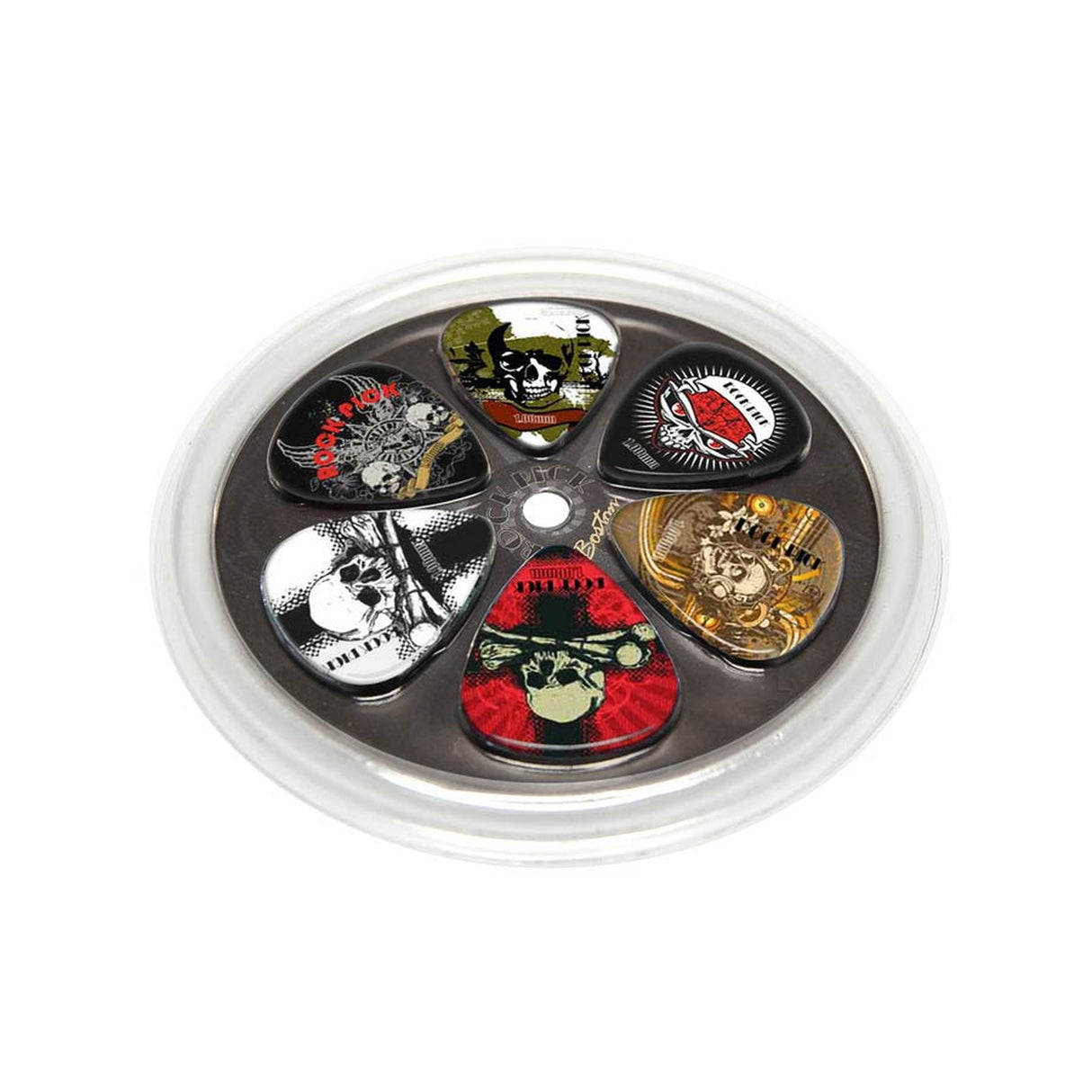 Boston BRP6-100 plectrum 6-pack, celluloid, 1.00mm