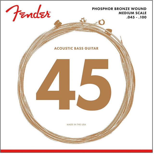 Fender F-7060 snaren set 32" medium scale, phosphor bronze wound, 045-065-080-100