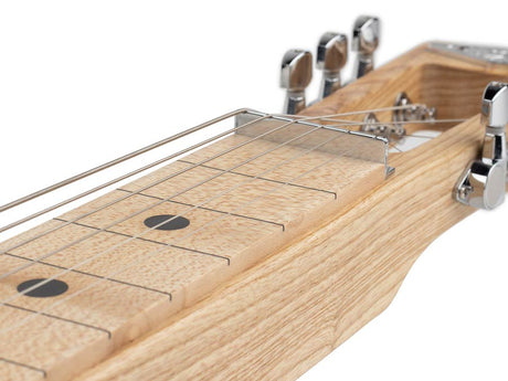 SX LG2ASHNA Lapsteel Gitaar Set met Cort CM15RBK 15W Versterker 8 inch Reverb Zwart