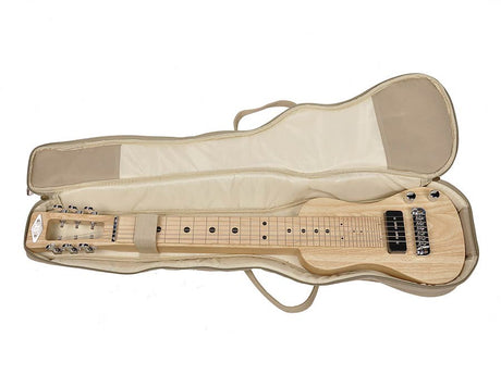 SX LG2ASHNA Lapsteel Gitaar Set met Cort CM15RBK 15W Versterker 8 inch Reverb Zwart