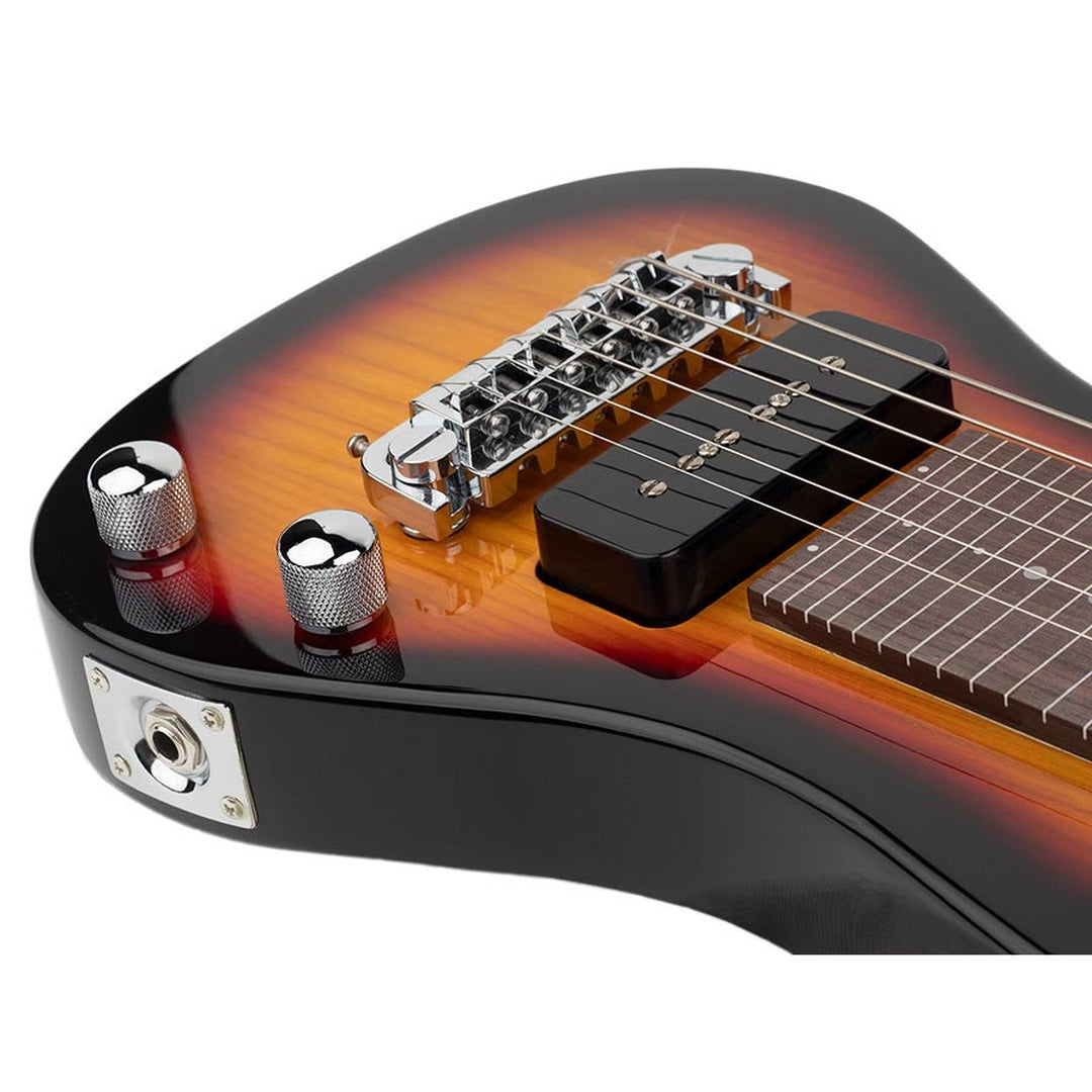 SX LG2ASH3TS Lapsteel gitaar sunburst incl. opbergtas