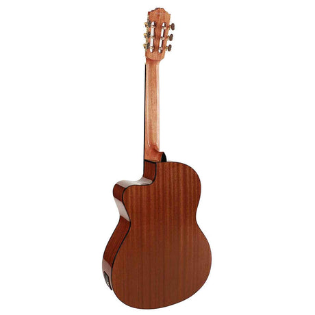 Salvador Cortez CC-10CE – Klassieke gitaar met ceder bovenblad, cutaway en Fishman Clasica II elektronica