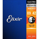 Elixir EL-12002 snaren set elektrisch coated, extra light, 009-011-016-024-032-042