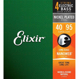 Elixir EL-14002 snaren set elektrisch bass coated, 040-060-075-095