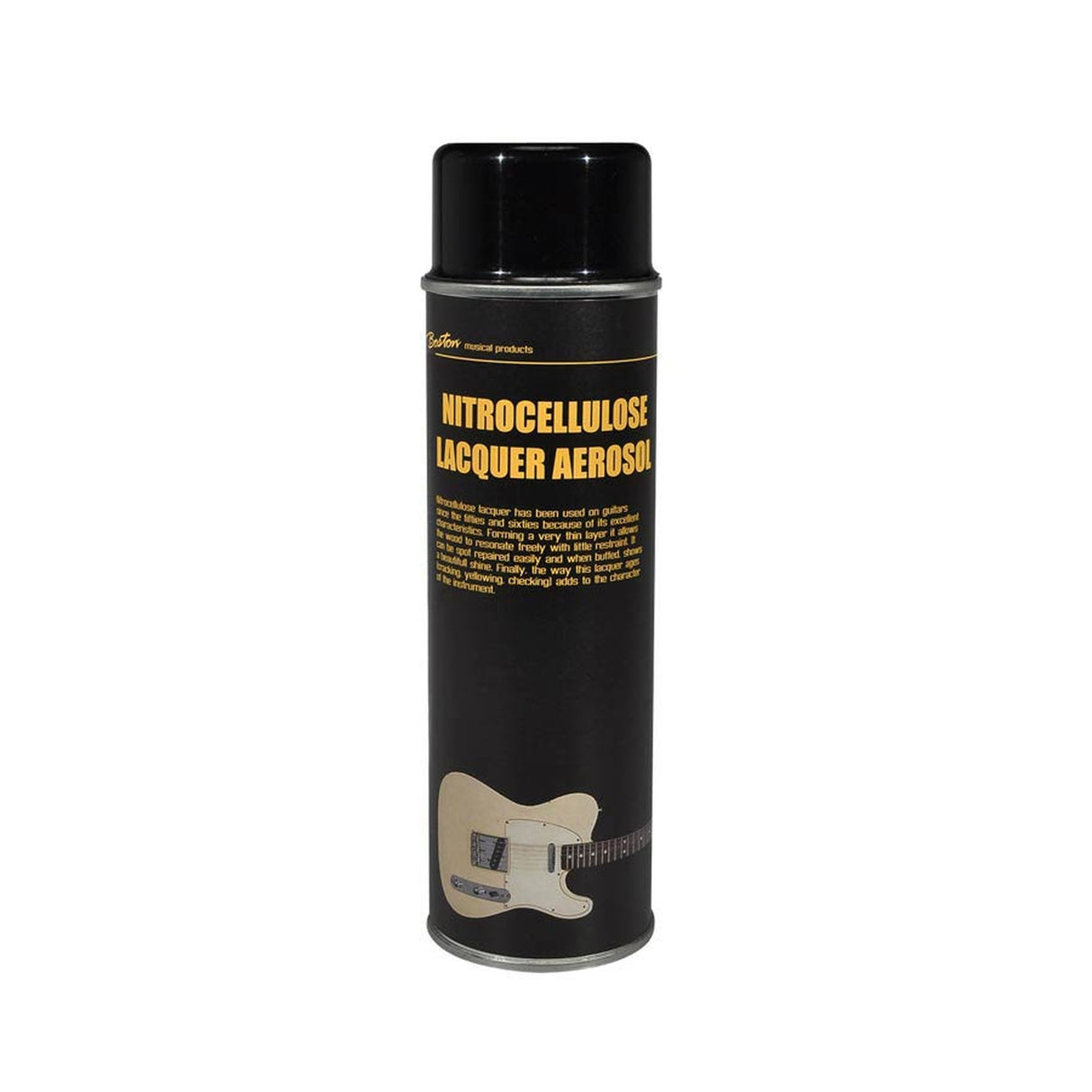 Boston NC-510-AM Nitrocellulose Lak Aerosol 500ml - Getinte Clear Coat Nek Amber