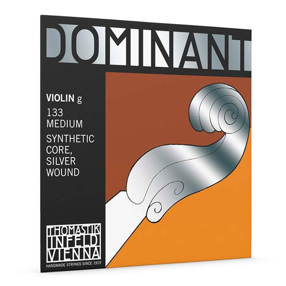 Thomastik Infeld TH-133 violin string G-4 4/4 medium, synthetic core, silver wound