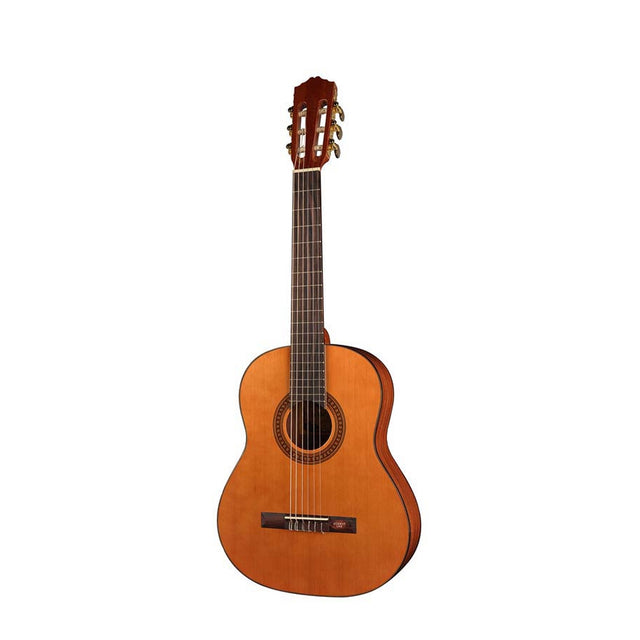 Salvador Cortez CC-10-JR klassieke gitaar, 3/4 junior model, ceder top, sapele b&s, hoogglans, 580mm