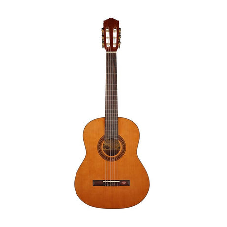 Salvador Cortez CC-10-JR klassieke gitaar, 3/4 junior model, ceder top, sapele b&s, hoogglans, 580mm