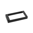 Boston HFS110120BK humbucker frame, flat bottom slanted top, 11 to 12mm height, black