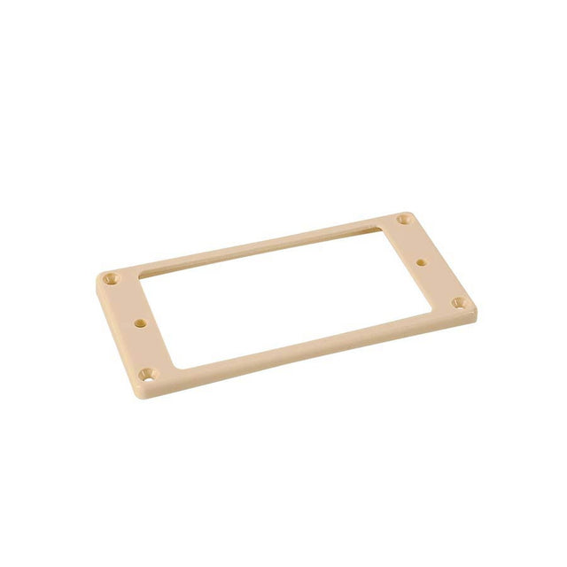 Boston HCS3050IV humbucker frame, curved bottom slanted top, 3 to 5mm height, ivory