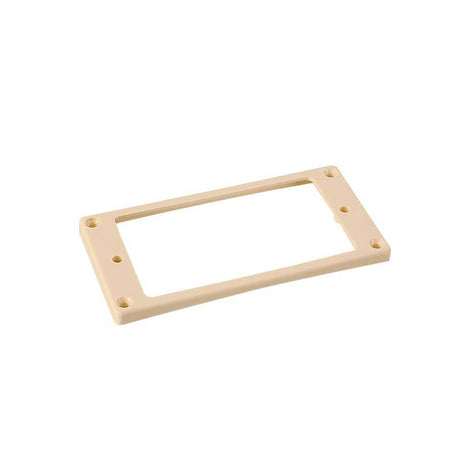 Boston HCS5070IV humbucker frame, curved bottom slanted top, 5 to 7mm height, ivory